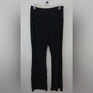SHEIN Star Print Sheer Mesh Pants - XLarge